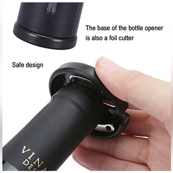 Electric Wine Opener Gift Set, Battery-Powered, 4 Piece set BNWoT - Picture 3 of 3